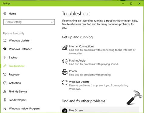 5. Use the Built-In Troubleshooter