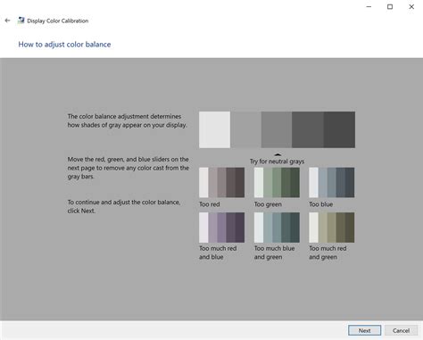 5. Windows Display Color Calibration
