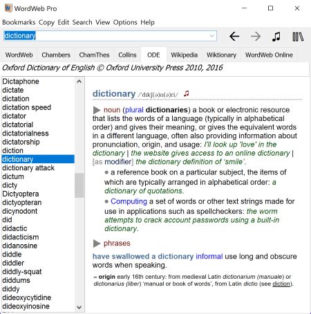5. WordWeb Dictionary