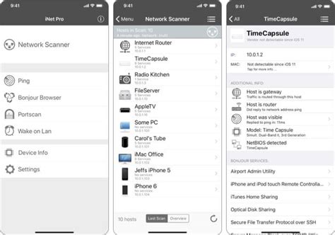 5. iNet Pro Network Scanner – Connecting you securely