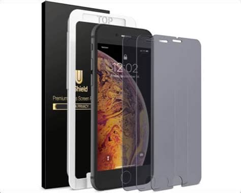 5. uShield Anti-Spy Screen Protector