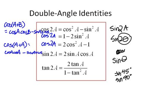 5.5 double-angle identities worksheet