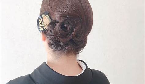 50 代 結婚 式 参列 髪型 上品で控えめなアップのの 【】（ヘアスタイル） ヘアスタイリング
