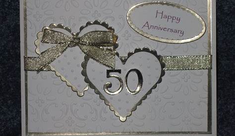 50 Wedding Anniversary Card Ideas th s Create With Lynn