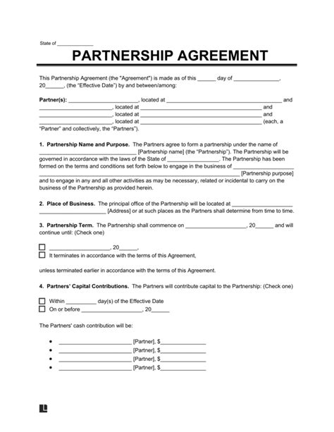 50/50 Crop Share Agreement Template