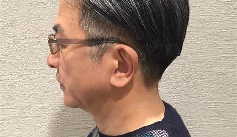 50代 男性 髪型 面長 ボード「haircut」のピン
