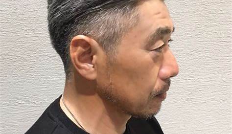 50代 髪型 男性 ロング ツーブロック パーマ NEKOMINKO