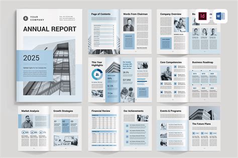 50+ Annual Report Templates (Word & InDesign) 2021 | Design Shack