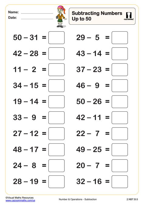 50 2nd Grade Math Worksheet Pdf | Chessmuseum Template Library