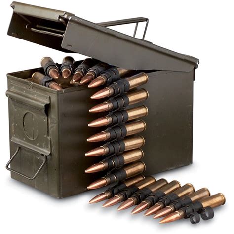 50 Cal Linked Ammo Box For Sale