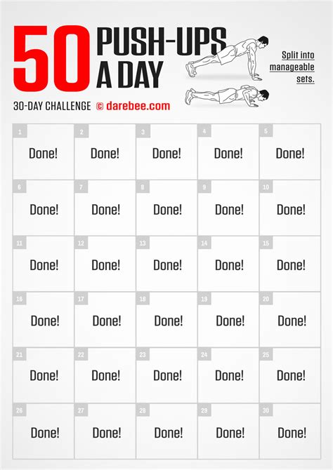 50 Pushups A Day