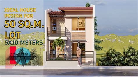 Low Cost 50 Sqm House Design 2 Storey Philippines