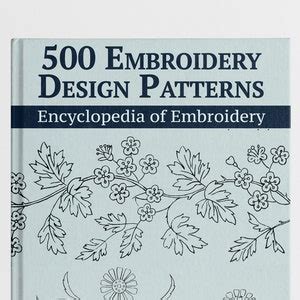 500 Embroidery Design Patterns