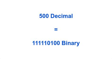 500 decimal
