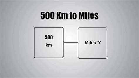 500 km to miles conversion