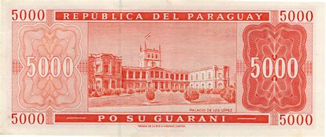 5000 pesos mexicanos a guaranies
