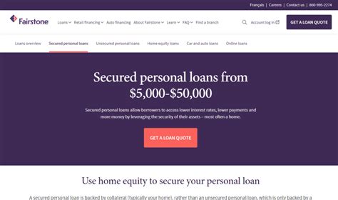50000 secured loan