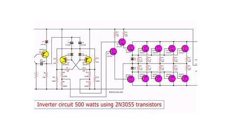 500w Inverter Circuit Diagram Pdf CIRCUIT DIAGRAM 12v To 230v