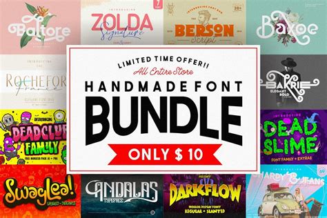 Download 504+ All Store Handmade Fonts Bundle Images Printable