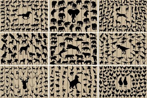 Download 505 Animal Bundle DXF Files