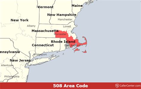 508 Area Code Time Zone Map