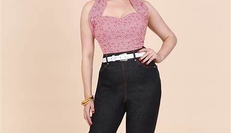 Gallery For > 50s Women Fashion Pants