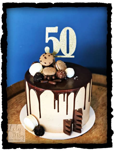 50th Birthday cake Birthday cake for him, Birthday cakes for men