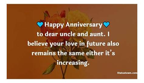 50th Anniversary Wishes For Aunt And Uncle Wedding Quotes