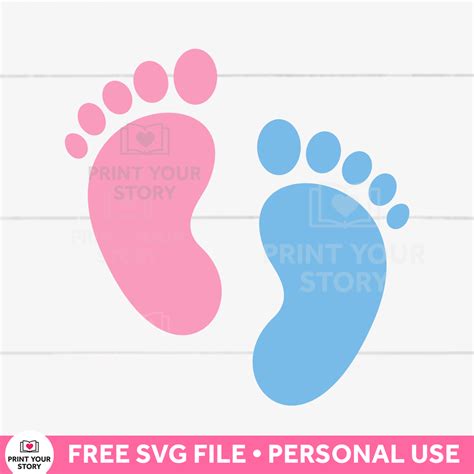 Download 513  Baby Feet Svg File Free SVG Cut File Commercial Use Free PSD Mockups