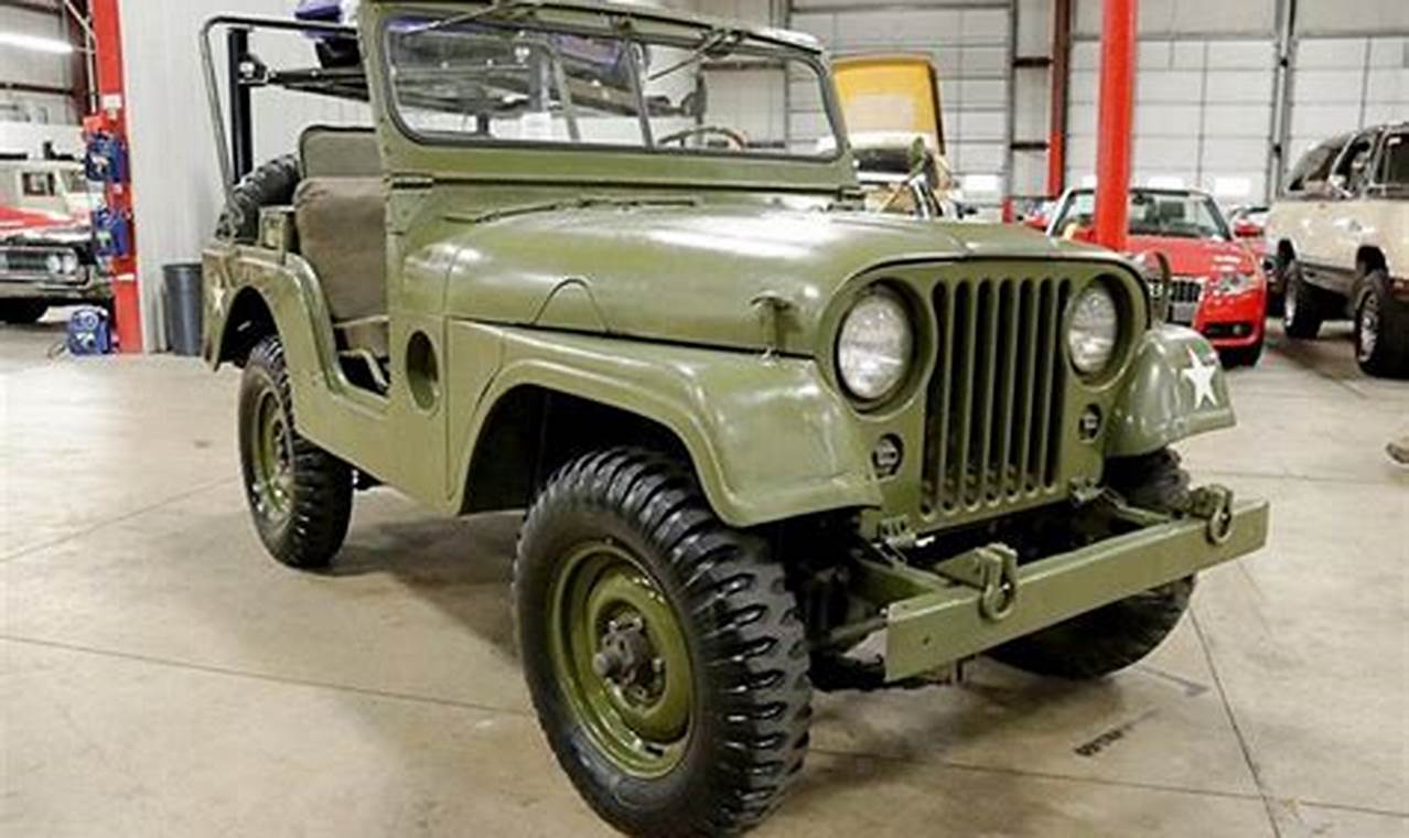 52 willys jeep for sale