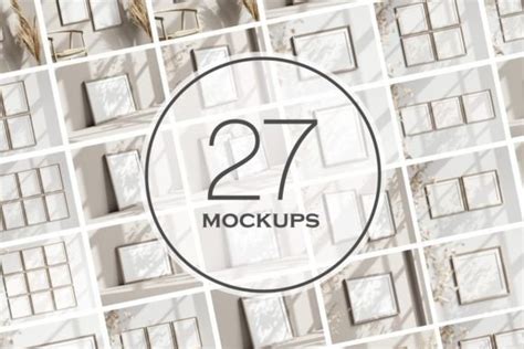 Download 523  Photo Frame Mockup Bundle PSD Cricut SVG Free PSD Mockups