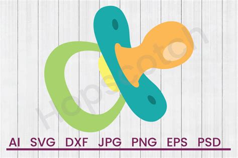 Download 524+ Baby Svg File Pacifier Svg DXF File Files