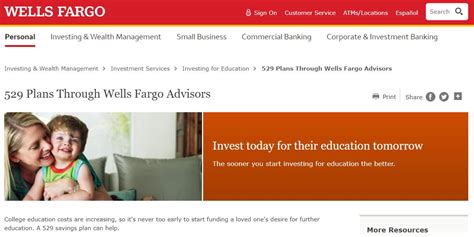 529 wells fargo