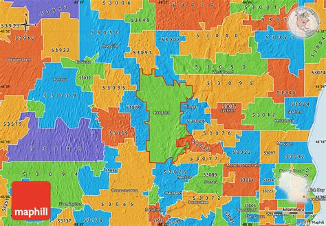 53027 Zip Code Map