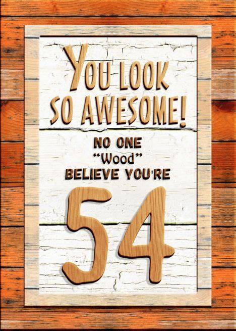 Funny 54th Birthday Card for Her Zazzle
