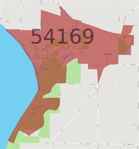 54169 Zip Code Map