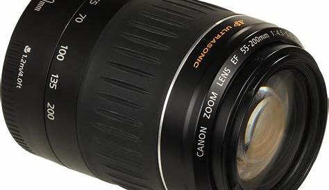 55 200mm Lens Canon CANON EFM 200MM F/4.56.3 IS STM LENS (BLACK) HpCamStore