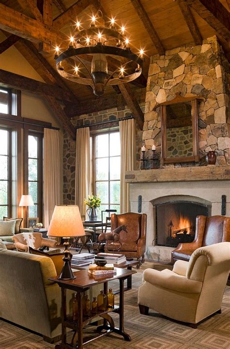 55 airy and cozy rustic living room designs digsdigs