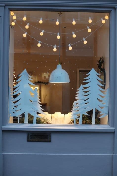 Add Cheer To Your Windows By Decorating Them For Christmas Home Decor