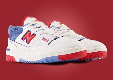 550 new balance red and blue
