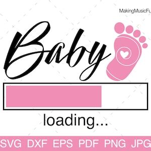Download 551  Baby Loading Svg DXF File Commercial Use DXF Files