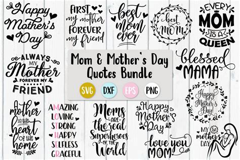 Download 552  Mother's Day Bundle PSD Files DXF Files
