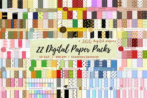 Download 552  The Seamless Patterns Bundle Vol. 5 PNG Commercial Use Free PSD Mockups