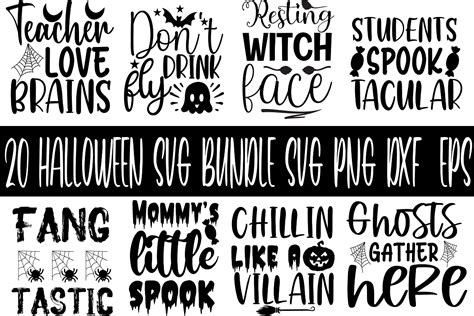 Download 556  Unique Halloween Pattern Design Bundle Pics Commercial Use DXF Files