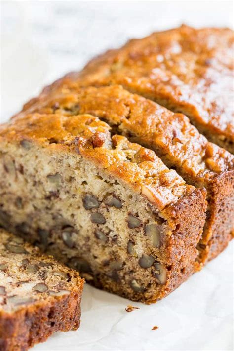 557 The Easy Way To Make Delicious Moist Banana And Walnut Pound Cake