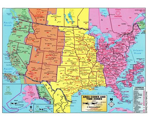 561 Area Code Time Zone Map
