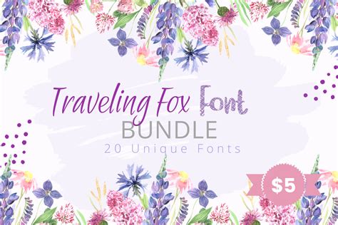 Download 571  Traveling Fox Font Bundle PNG Files DXF Files