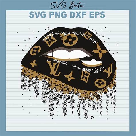 Download 573+ Louis Vuitton Lips Svg EPS File Files