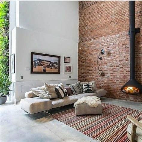 59 Cool Living Rooms With Brick Walls DigsDigs
