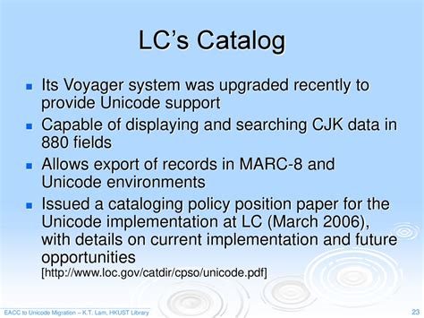 591 Marc Catalog Line Voyager